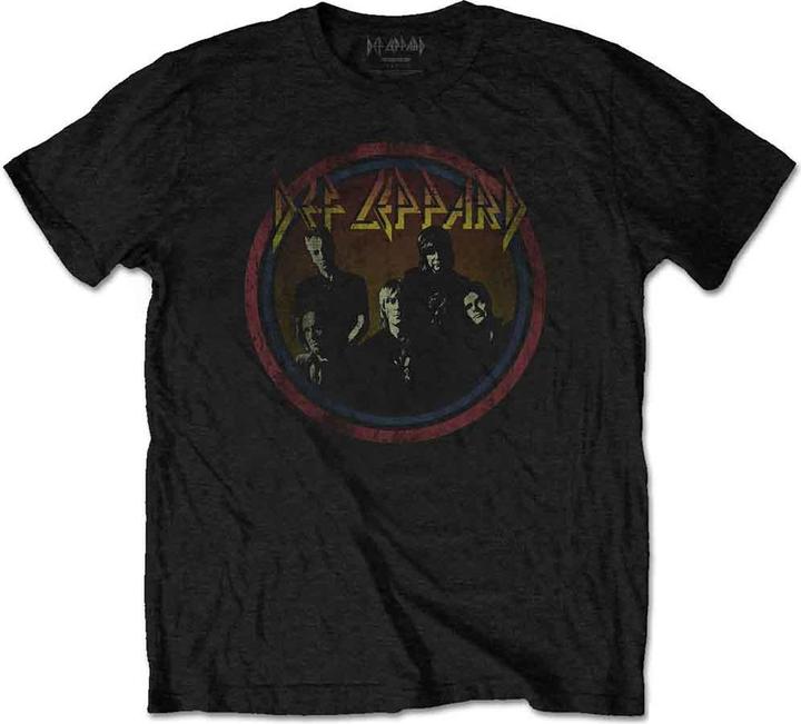 Actual product image Def Leppard Vintage Circle (XL)