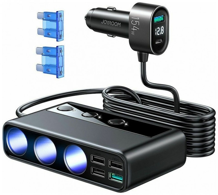Joyroom Multiport Car Cigarette Lighter