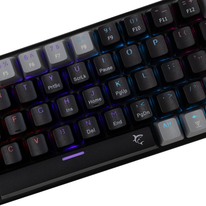 Produktbild White Shark Computer keyboard GK-002111V2 Wakizashi Black-Grey US Red Switches (US)