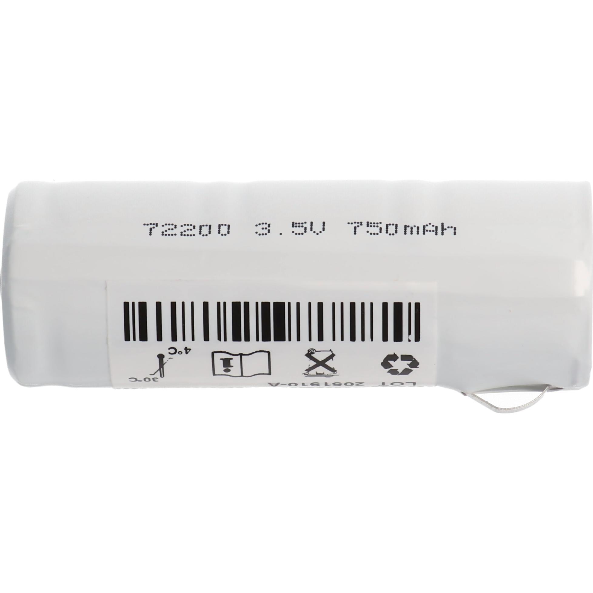 AccuCell Akku NC Welch Allyn 72200, 71670 (1 Stk., 21700, 700 mAh, Akku), Akku Ladegerät