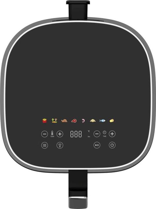 Produktbild No Name aeco TOUCH Heissluft-Fritteuse 1700 W Timerfunktion, Antihaftbeschichtung Schwarz