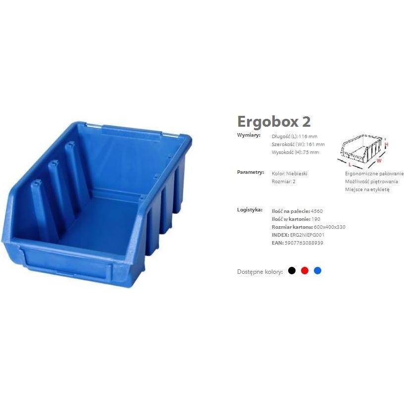 Patrol Patrouille Ergobox 2 Blau, 116 x 161 x 75 mm, Katzenklo