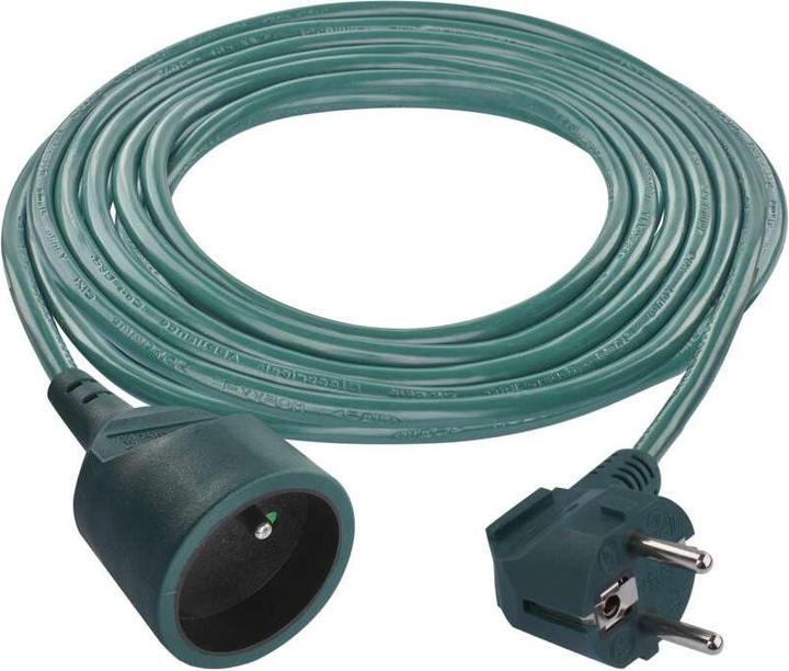 Produktbild Emos Przedłużacz 1-Krotny Zielony Emos-Emos (5 m, CEE 7/5)