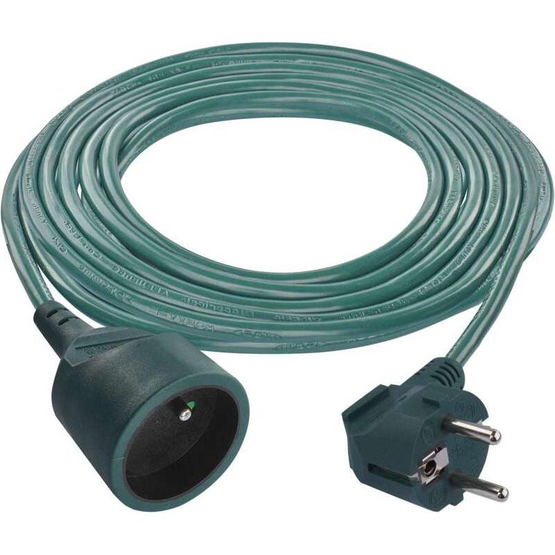 Emos, Prolunga, Przedłużacz 1-Krotny Zielony Emos-Emos (5 m, CEE 7/5)