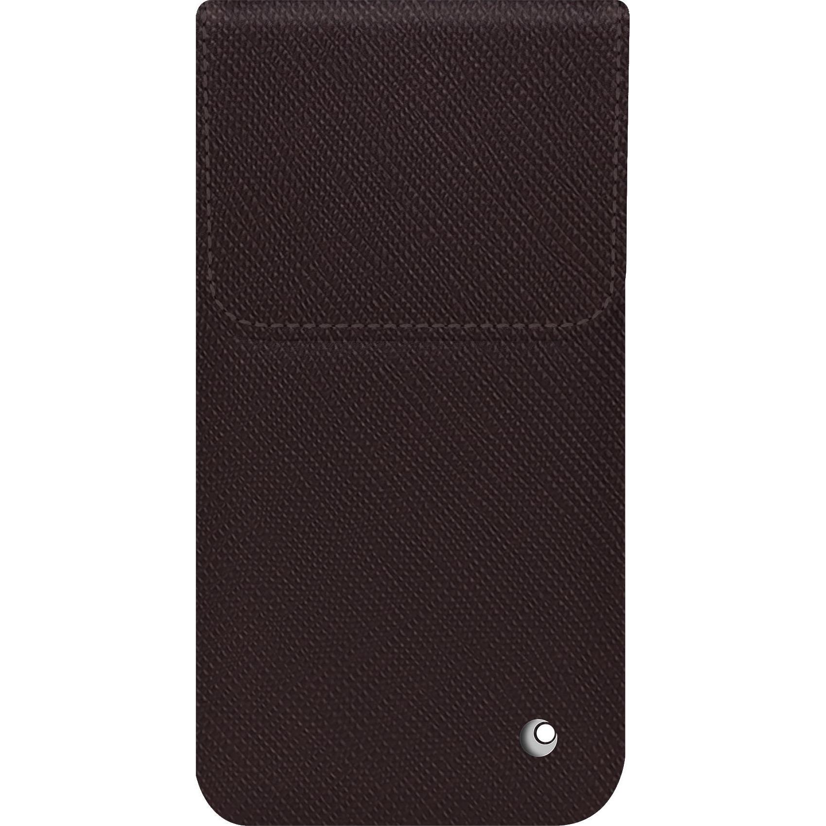 Noreve Lederschutzhülle (Apple iPhone 16 Plus), Smartphone Hülle, Braun