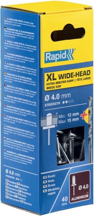 Produktbild Rapid XL Blindniete Ø 4,0 x 18 mm