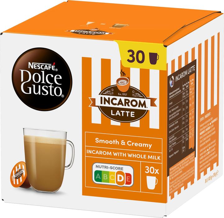 Produktbild Nescafé Dolce Gusto Incarom Latte (30 x Port.)
