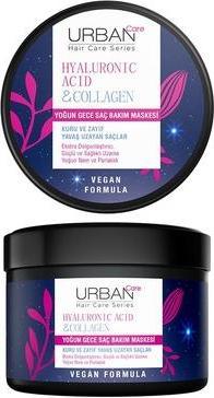 Immagine prodotto Urban Care Acido Ialuronico e Collagene Maschera Intensiva Notte per Capelli 230ml (230 ml)