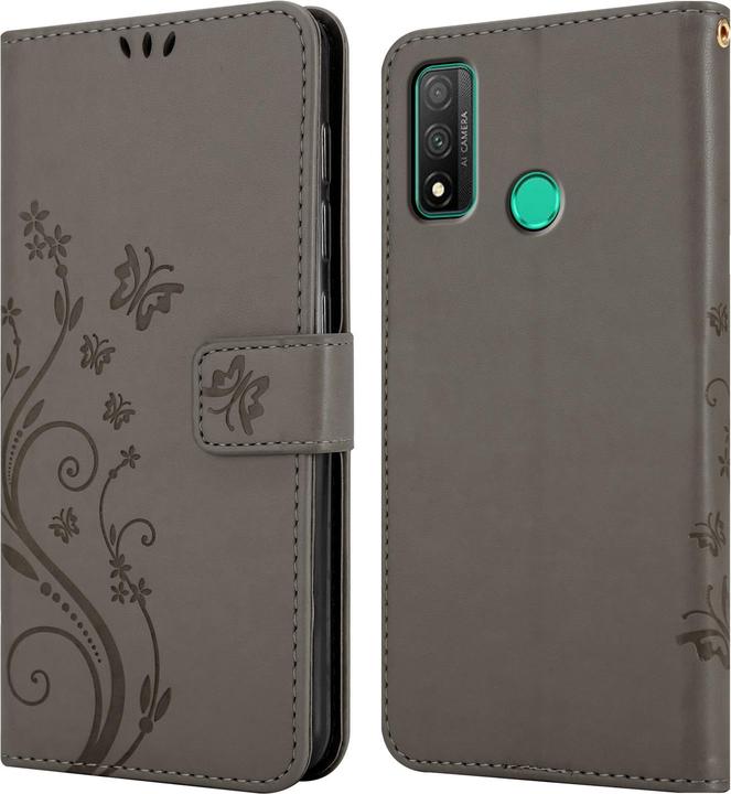 Actual product image Cadorabo Flower Book Cover (Huawei P Smart (2020))