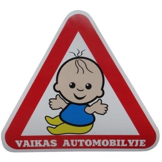 No Name, Sticker, Sticker Baby On Car1