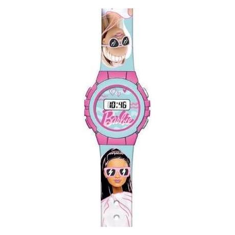 Kids Euroswan, Horloge, Barbie Digital Watch, Roze, (Digitaal Horloge)