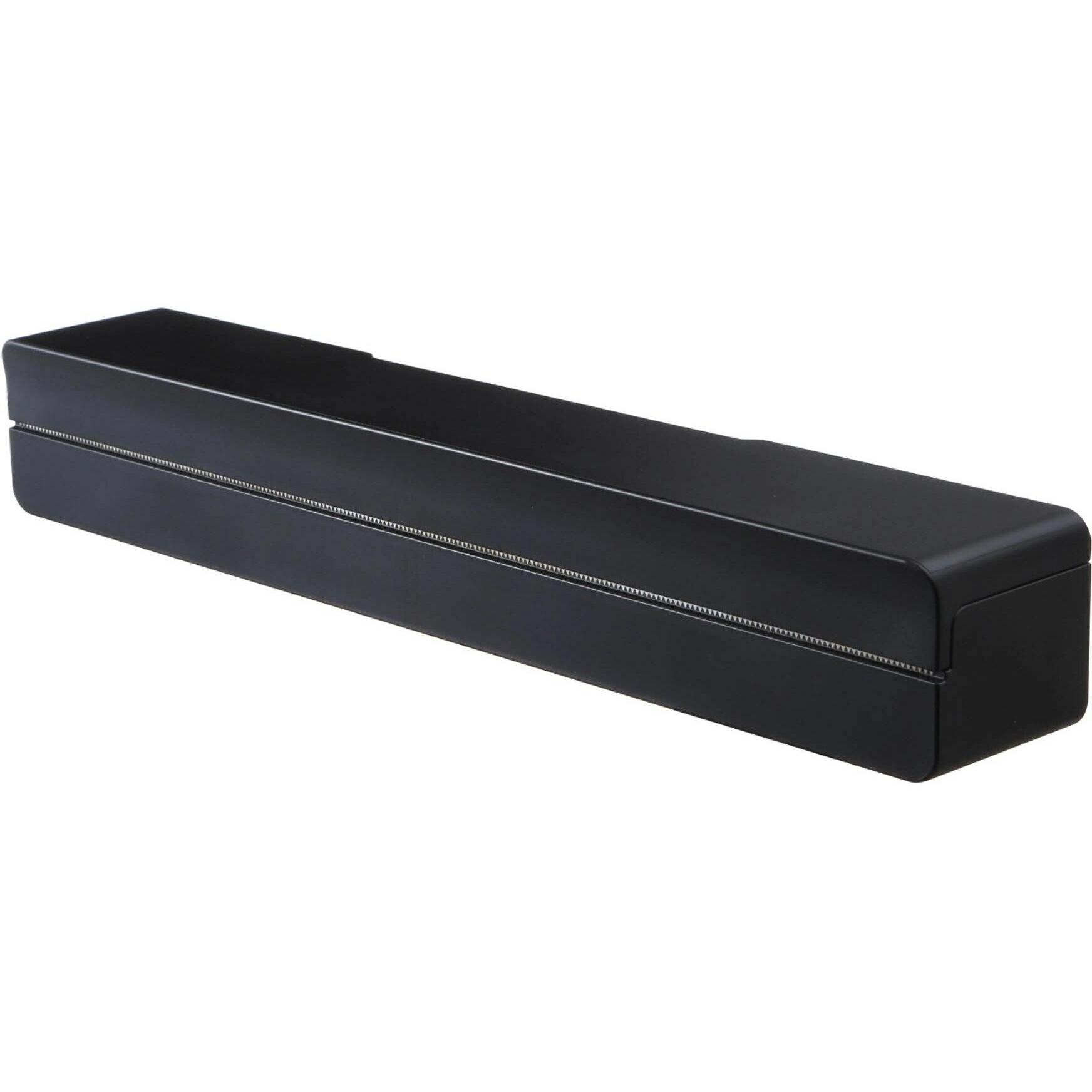 Yamazaki Magnetischer Folienspender, Küchenrollenhalter, Schwarz
