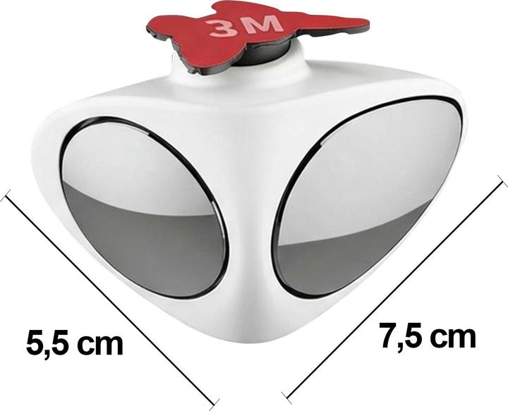Produktbild Avizar Auto Zusatzspiegel rechts 360°