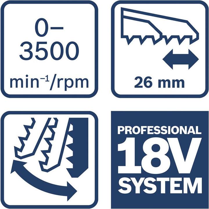 Produktbild Bosch Professional GST 18V-125 S