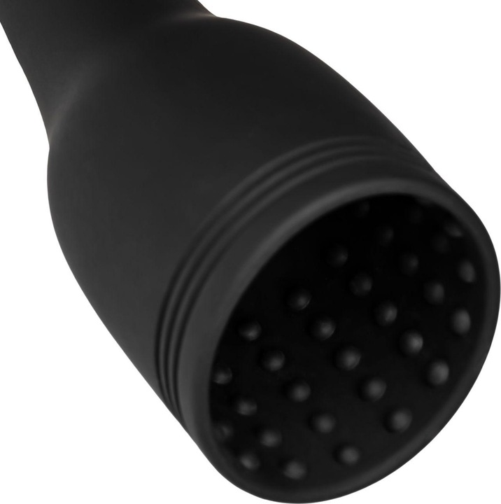 Actual product image Easytoys Vibrating Penis Head - Black