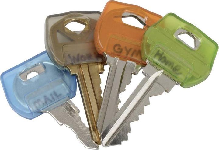 Actual product image Nite Ize IdentiKey™ Covers 4 pieces assorted