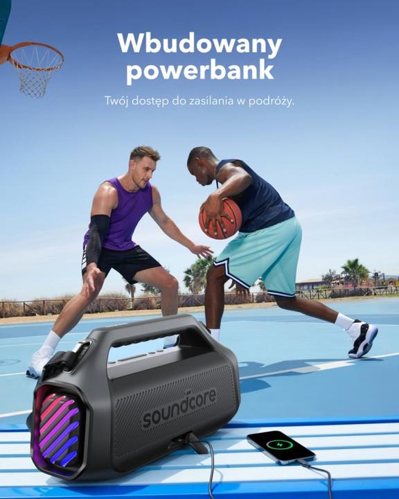 Produktbild soundcore Boom 2 Plus (20 h, Stromversorgung über USB, Akkubetrieb)