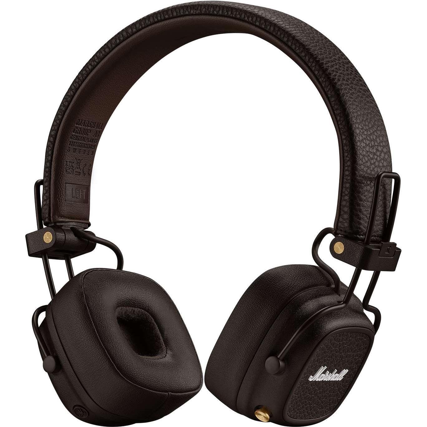 Marshal Major V Bluetooth Kopfhörer,braun (NC, 100 h, Kabellos), Kopfhörer, Braun