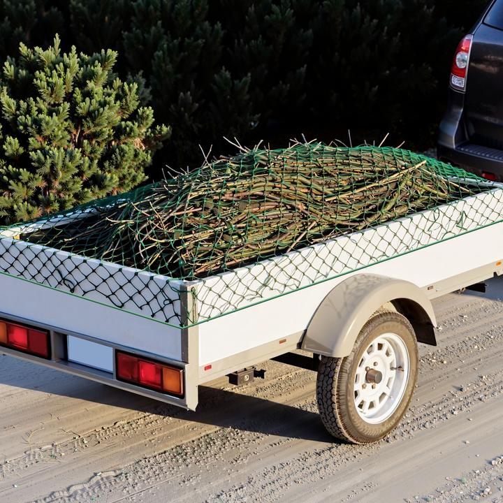 Actual product image Wiltec Car Trailer Safety Net 5x3m for Securing Luggage and Cargo on Trailers and Pickup Trucks