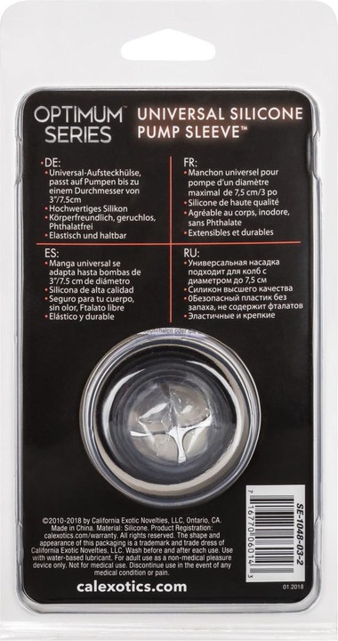 Image du produit CalExotics Pompe en silicone