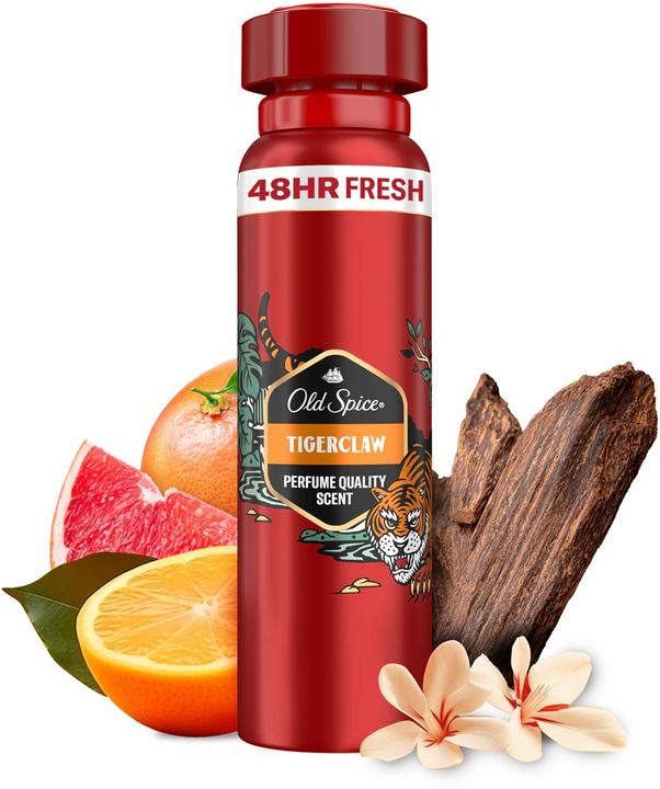 Actual product image Old Spice Tigerclaw Deodorant 150ml (150 ml)
