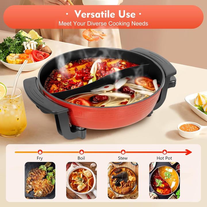 Actual product image Shzicmy Electric hot pot