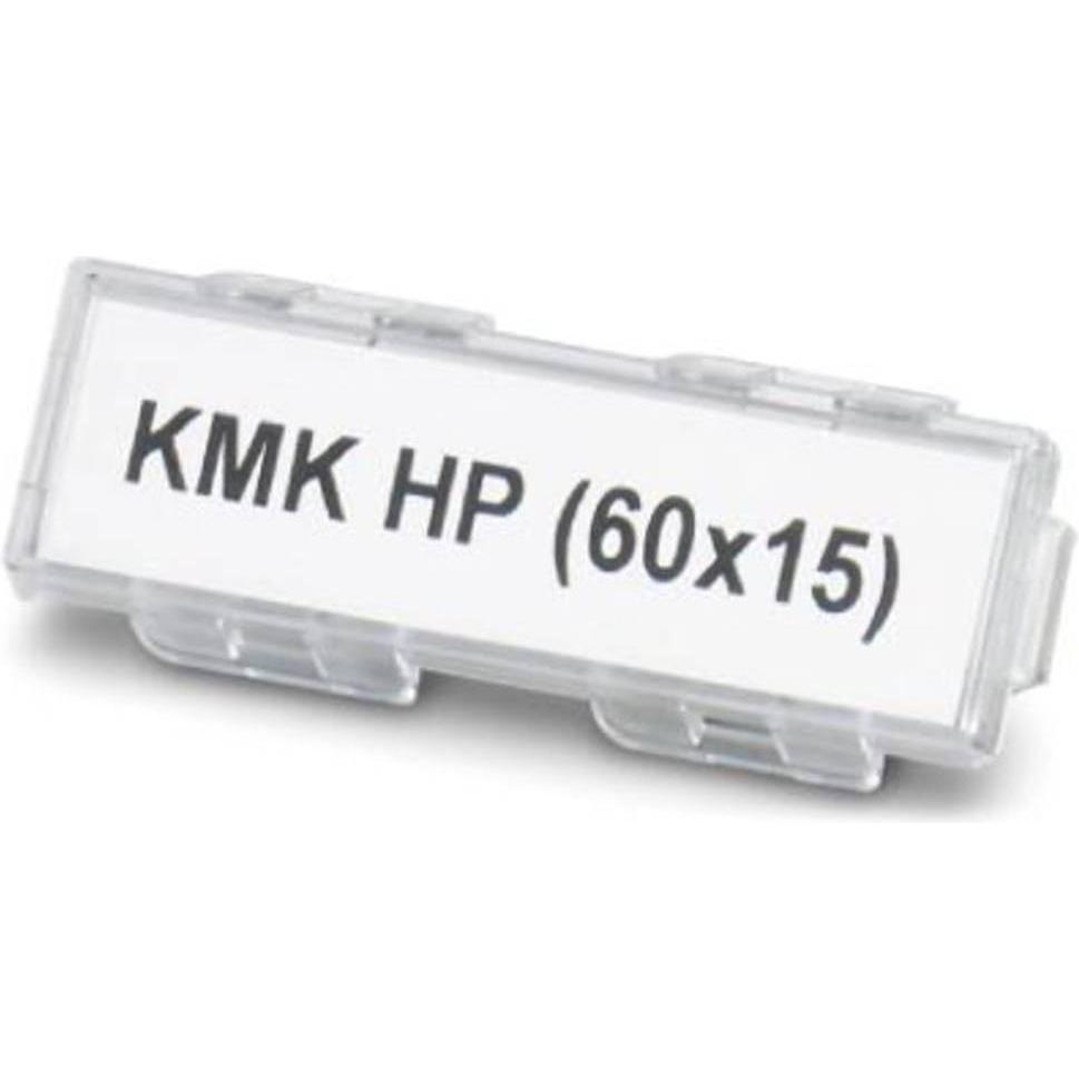 Phoenix Contact, Accessori per il collegamento dei cavi, Contatto 830722 Segnacavo trasparente 6 cm 50 pezzo(i)