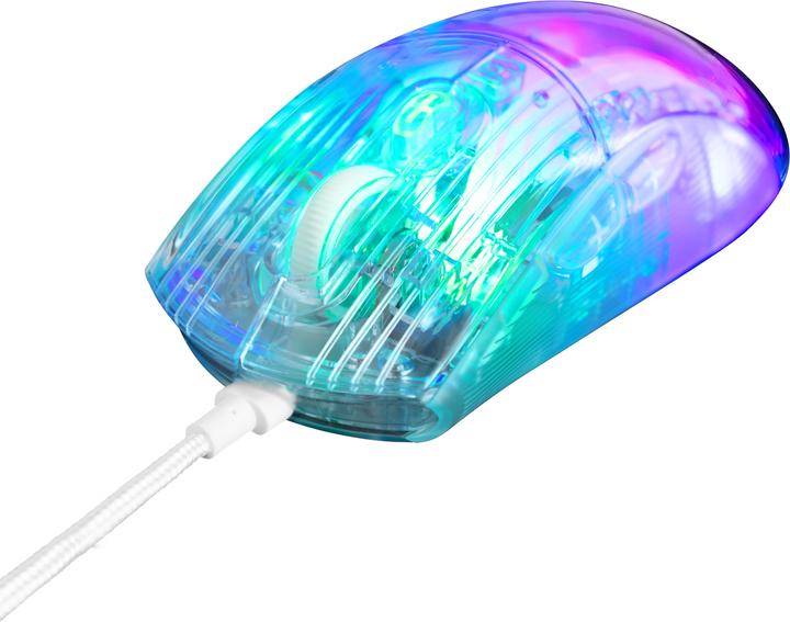Immagine prodotto Deltaco Gaming Mouse da gioco trasparente (Cablato)