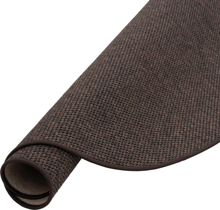 Actual product image Snapstyle Bentzon Natur Flachgewebe Teppich Rund (133 x 133 cm)