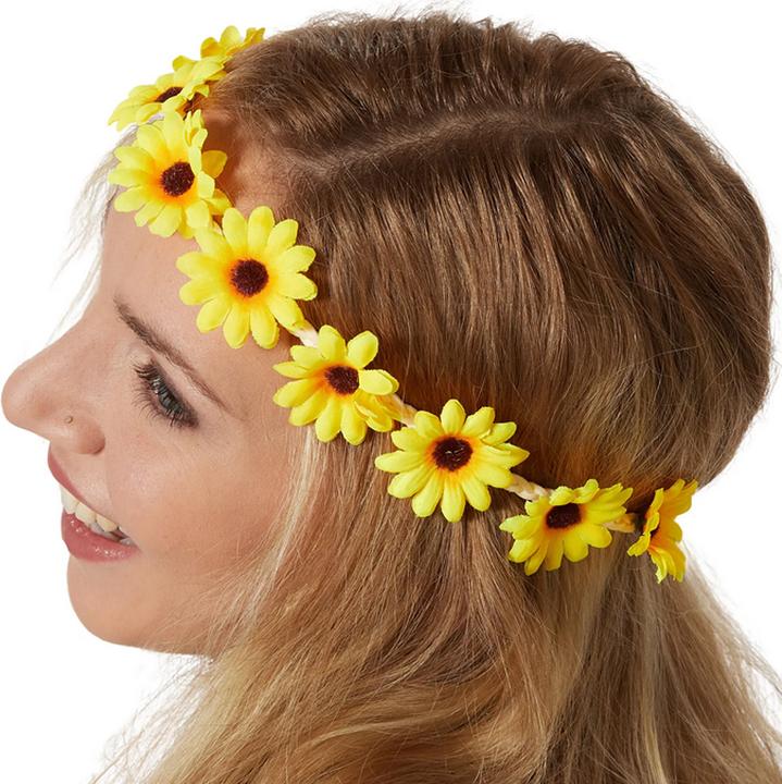 Produktbild tectake Damenkostüm Hippie Weste und Hose (L)