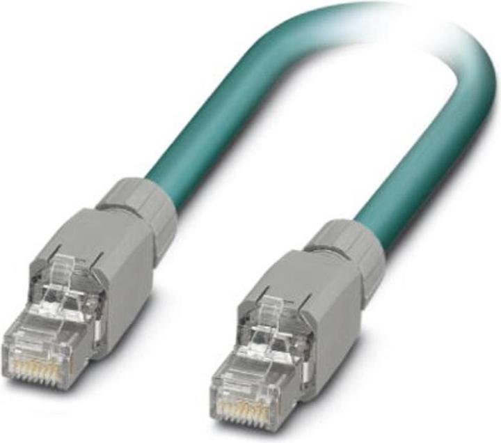 Produktbild Phoenix Contact RJ45 Netzwerk Anschlusskabel CAT 5, CAT 5e S/UTP 10.00 m Blau (S/UTP, CAT5e, 10 m)