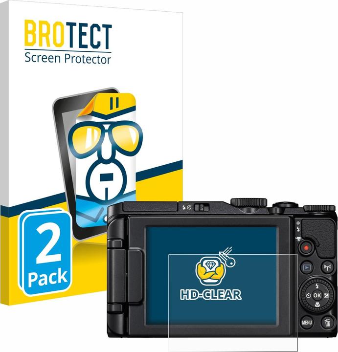 BROTECT Schutzfole Für Nkon Coolpx P1000, Dsplayschutzfole, 2