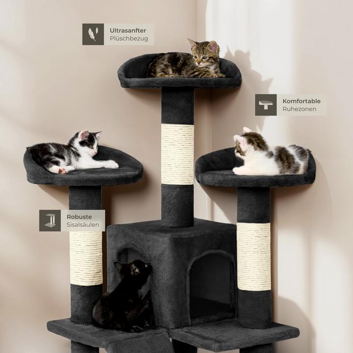 Produktbild tectake Mogli (170 cm, Schwarz, Weiss)