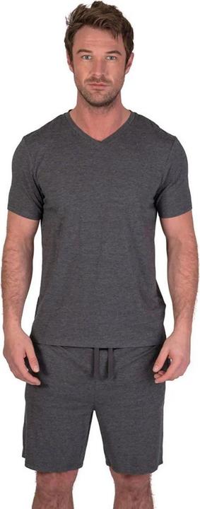 Actual product image Light and Shade Mens Classic V Neck Pyjama Set (L)
