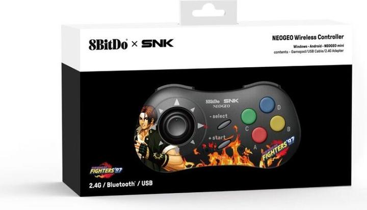 Immagine prodotto 8bitdo NEOGEO Pad senza fili Kyo Kusanagi