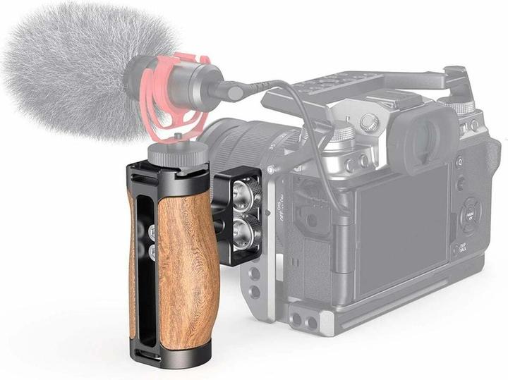 Image du produit SmallRig Mini poignée latérale en bois (1/4Ó-20 Screws) 2913 (Divers)