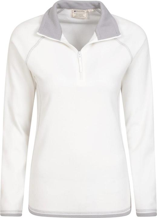 Actual product image Mountain Warehouse Womens/Ladies Montana Half Zip Fleece Top (48)