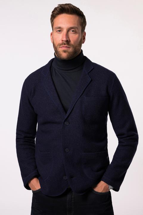 Image du produit JP1880 Veste en maille JP 1880, col à revers, laine - jusqu'au 7 XL (4XL)