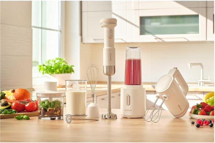 Image du produit Sencor Mixeur plongeant sans fil avec batterie amovible et accessoires