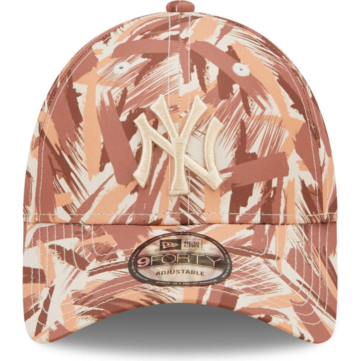 Thumbnail - New Era, Herren, Cap, 9Forty Strapback Painted New York Yankees, Beige