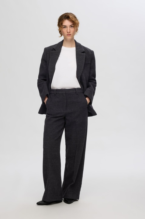 Actual product image Selected Femme High Waist Trousers with Wide Leg (42)