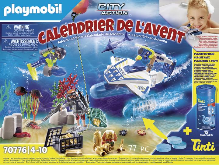 Actual product image Playmobil Bathing fun police diving operation