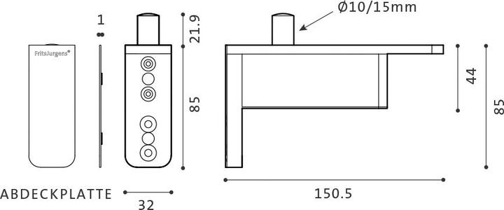 Image du produit FritsJurgens Pivot TP-40-B