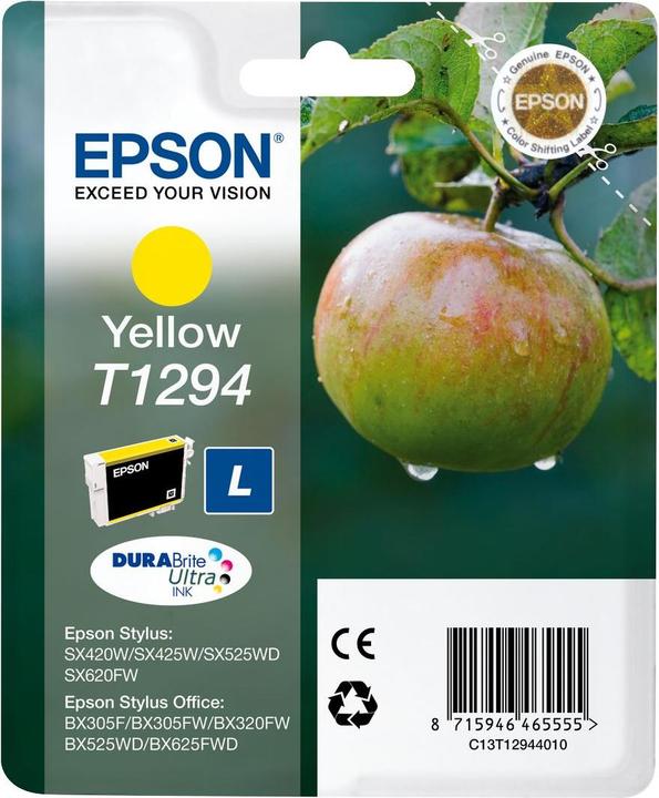 Actual product image Epson T1294 DuraBrite Ultra (Y)