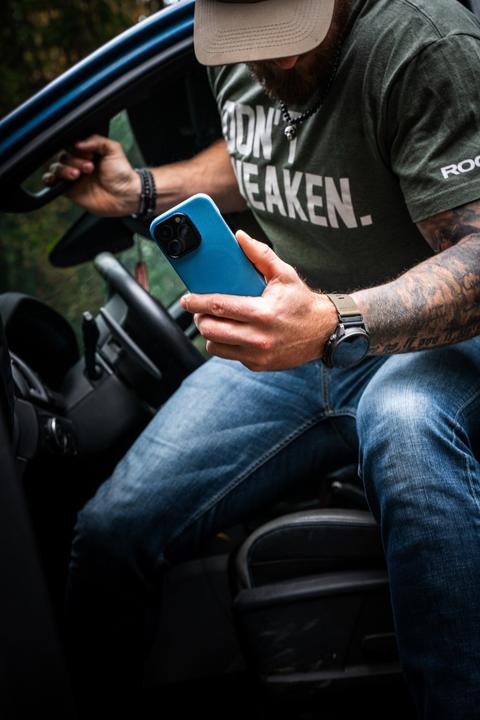 Produktbild Tactical MagForce Aramid-Schutzhülle für Apple iPhone 17 Pro Max, Blau (Apple iPhone 17 Pro Max)