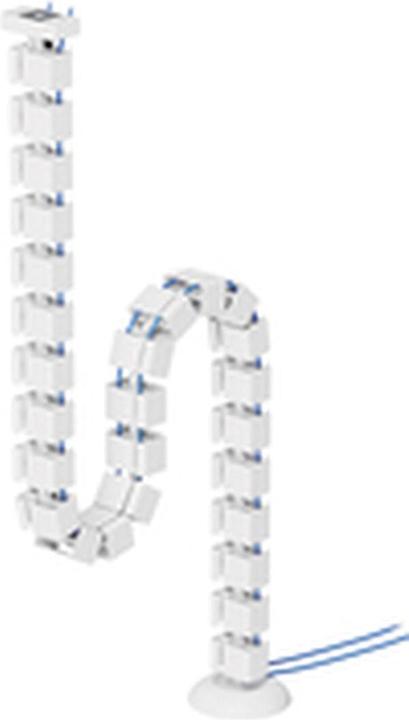 Produktbild Neomounts Kabelkanal flexibel weiss/magnetische Befestigung (Kabelkanal, 130 cm)