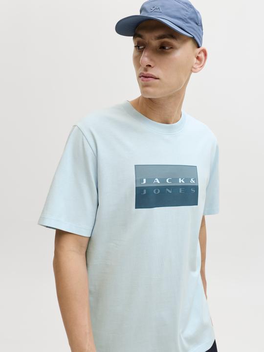 Produktbild Jack & Jones Jcofusion Dots Print Tee Ss Crew Sn (S)