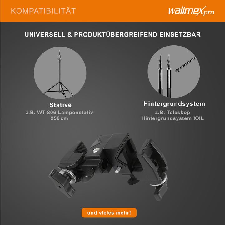 Immagine prodotto Walimex Doppio super morsetto (Pellicola protettiva)