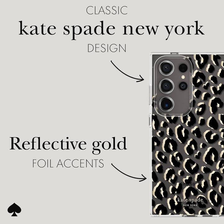 Image du produit Kate Spade Housse de protection - Samsung Galaxy S24 Ultra Housse (City Leopard) (Samsung Galaxy S24 Ultra)