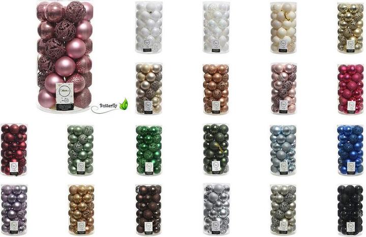 Actual product image Decoris Amicasa Cylinder 37 Spheres 60mm (37x)